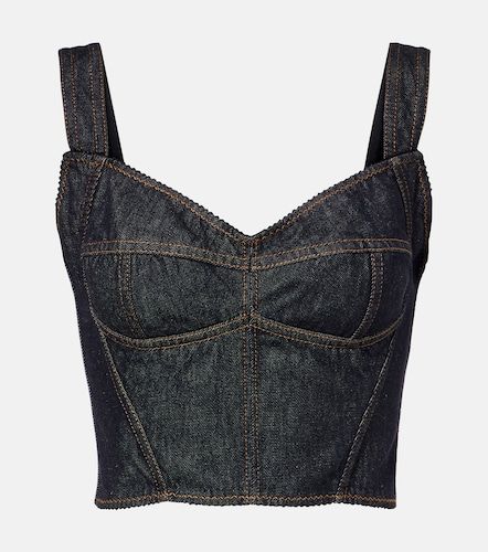Dolce&Gabbana Top court en coton - Dolce&Gabbana - Modalova