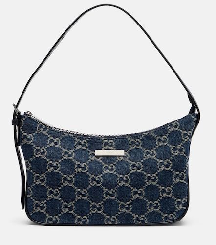 Sac Lady Lunetta GG Small en denim - Gucci - Modalova