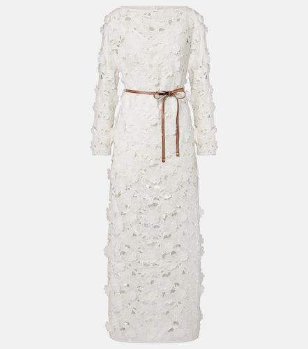 Robe longue Patience en coton à fleurs - Zimmermann - Modalova
