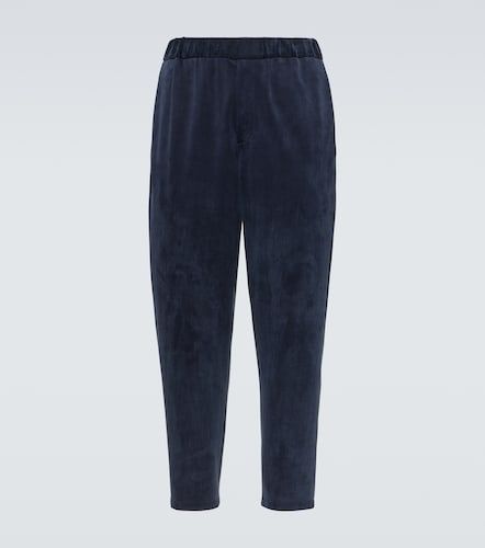 Pantalon droit en jersey - Giorgio Armani - Modalova