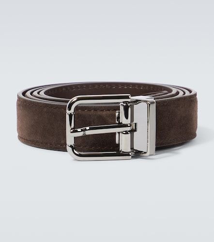 Dolce&Gabbana Ceinture 25mm en daim - Dolce&Gabbana - Modalova