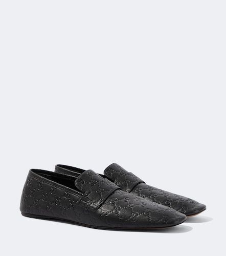 Gucci Mocassins GG en cuir - Gucci - Modalova