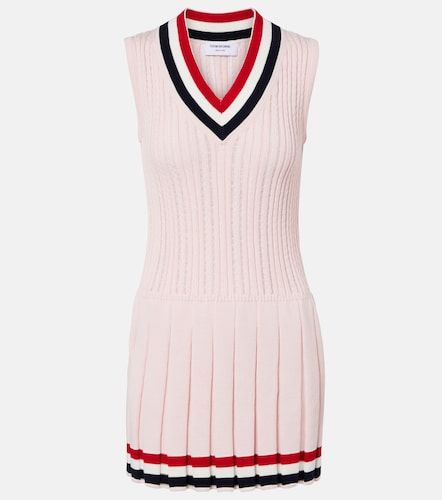 Thom Browne Robe plissée en coton - Thom Browne - Modalova