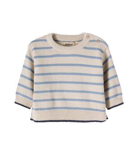 Bébé – Pull Morgan rayé en coton - Wheat - Modalova
