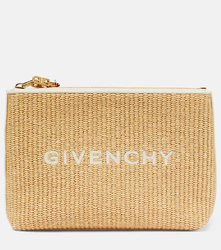 Givenchy Pochette en raphia à logo - Givenchy - Modalova