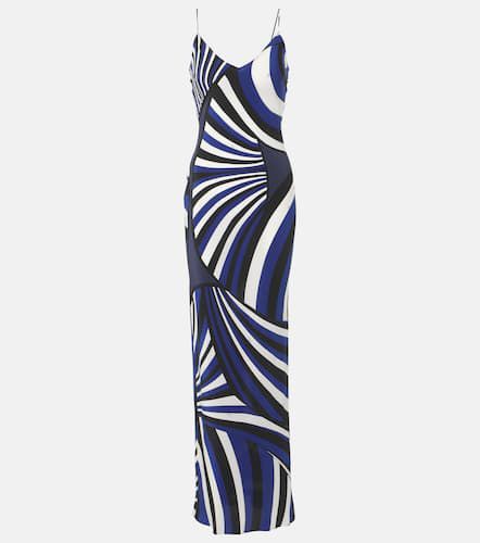 Robe longue Iride en crêpe de soie - Pucci - Modalova