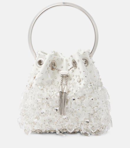 Sac Bon Bon en satin à cristaux - Jimmy Choo - Modalova