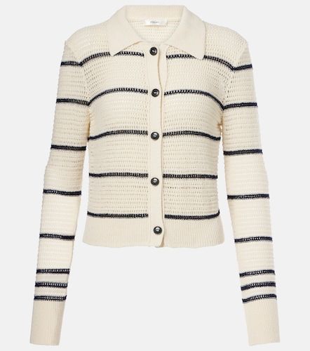 Cardigan Shrunken en coton mélangé - Frame - Modalova