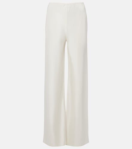 Pantalon droit Cove en soie mélangée - Posse - Modalova