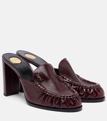 Mules Le Loafer Cassandre en cuir - Saint Laurent - Modalova