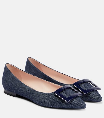 Ballerines Gommettine Ball en jean - Roger Vivier - Modalova