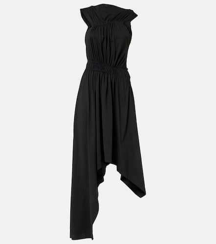 Robe longue asymétrique en coton - Alexander McQueen - Modalova