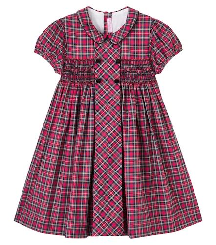 Robe Arcadia en coton à carreaux - La Coqueta - Modalova