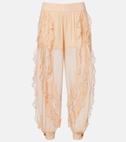Pantalon tapered Rebellion Splice en soie - Zimmermann - Modalova