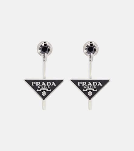 Boucles d’oreilles Symbole en argent - Prada - Modalova