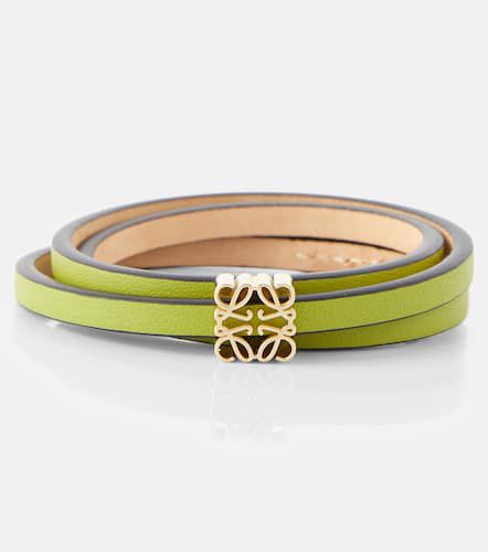 Bracelet Twist Anagram en cuir - Loewe - Modalova