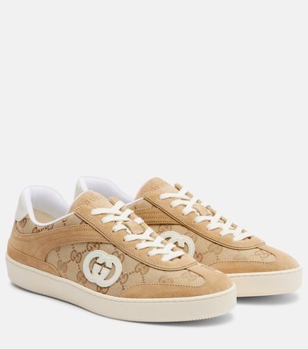 Baskets G75 en toile GG et daim - Gucci - Modalova