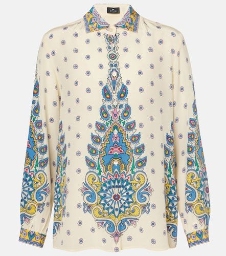 Etro Chemise en soie imprimée - Etro - Modalova