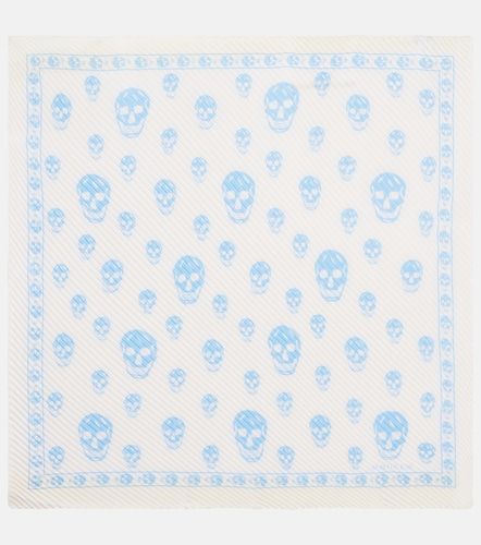 McQueen Foulard Skull en soie - McQueen - Modalova