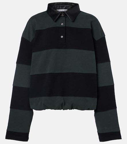 Acne Studios Polo rayé en coton - Acne Studios - Modalova