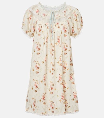 Dôen Robe en coton à finitions en dentelle florale - Doen - Modalova