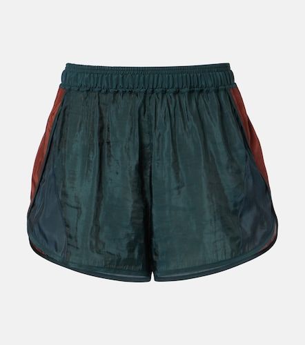 Short en taffetas colorblock - Saint Laurent - Modalova