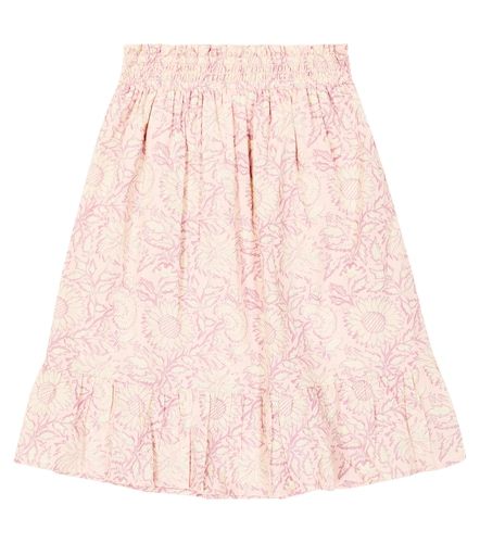 Jupe Anneta en coton à fleurs - Louise Misha - Modalova