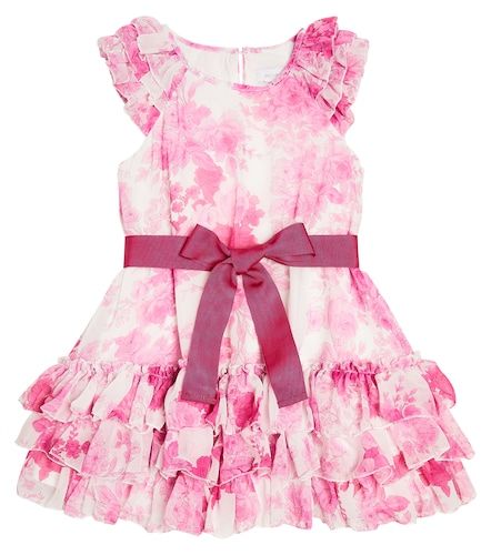 Robe en georgette à imprimé floral - Monnalisa - Modalova