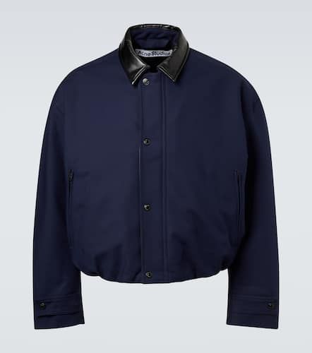 Veste en serg de coton - Acne Studios - Modalova