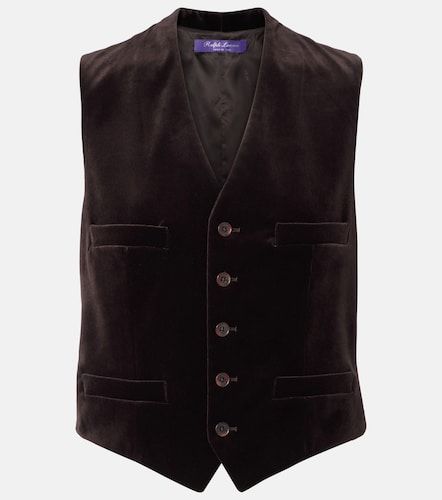 Gilet de costume en coton mélangé - Ralph Lauren Collection - Modalova