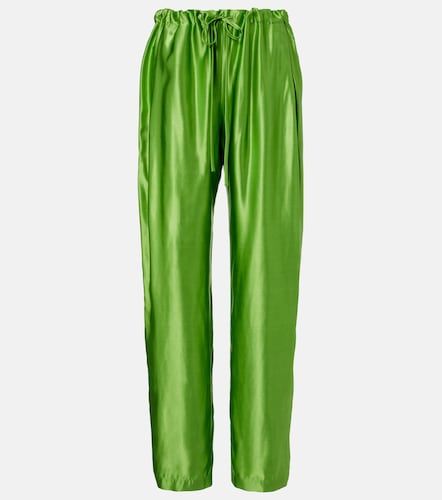 Pantalon ample Rohen en satin - Khaite - Modalova