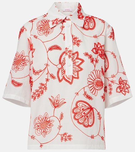 Chemise Izana brodée en coton mélangé - Eres - Modalova