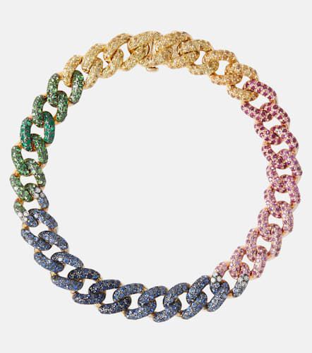 Bracelet Rainbow Medium en or 18 ct et pierres précieuses - Shay Jewelry - Modalova