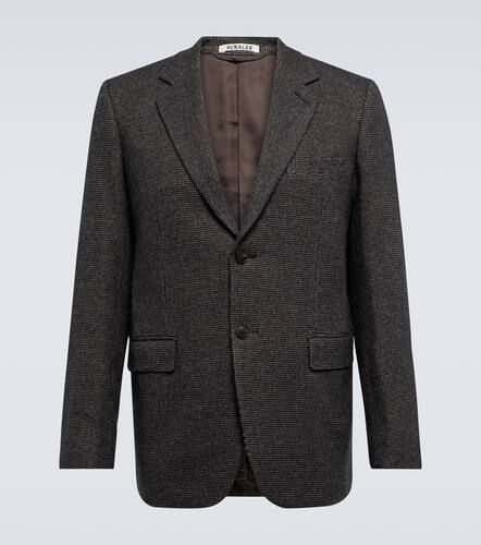 Blazer en tweed de coton, laine et cachemire - Auralee - Modalova