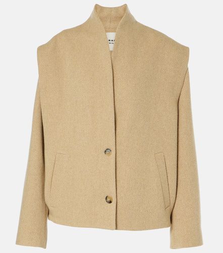 Manteau Drogo en laine mélangée - Marant Etoile - Modalova