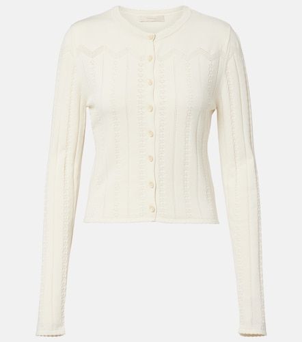 Cardigan Esme en pointelle de coton mélangé - Faithfull - Modalova
