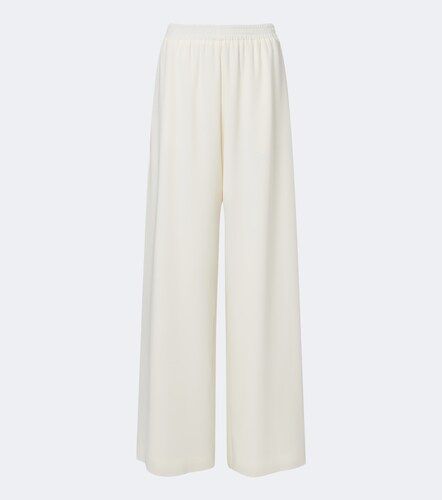 Pantalon ample en soie mélangée - Oscar de la Renta - Modalova