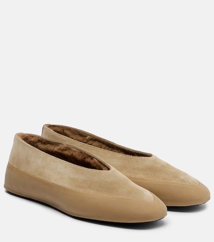Le Monde Béryl Ballerines Apres Ski en daim et shearling - Le Monde Beryl - Modalova