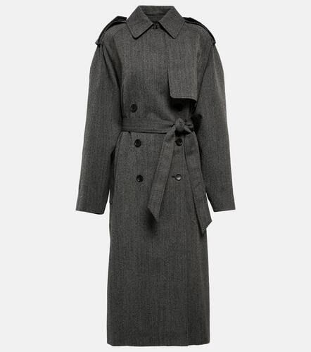 Trench-coat en laine vierge - Isabel Marant - Modalova