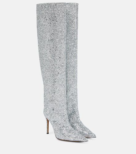 Bottes Clem à paillettes - Alexandre Vauthier - Modalova