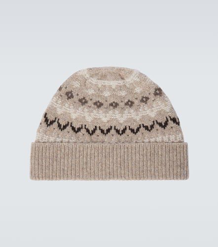 Bonnet Alpe Pile Fair Isle en cachemire - Loro Piana - Modalova