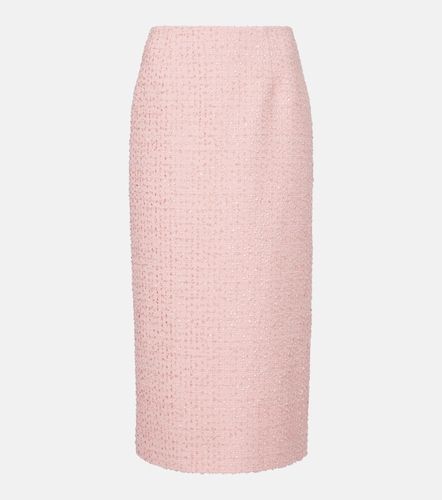 Jupe crayon en tweed - Carolina Herrera - Modalova