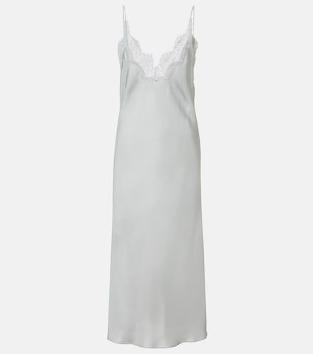 Róhe Robe nuisette en soie à finitions en dentelle - Rohe - Modalova