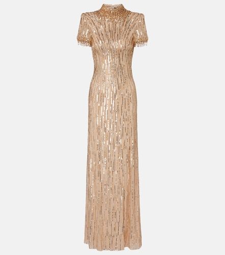 Robe longue Madelaine à ornements - Jenny Packham - Modalova