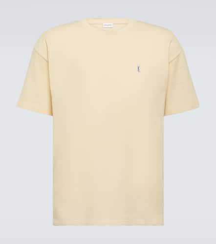 T-shirt Cassandre en coton mélangé - Saint Laurent - Modalova