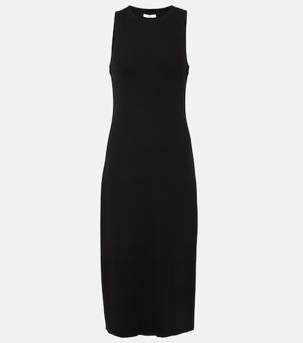 Vince Robe midi en jersey côtelé - Vince - Modalova