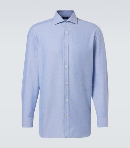 Chemise en coton et cachemire - Dunhill - Modalova