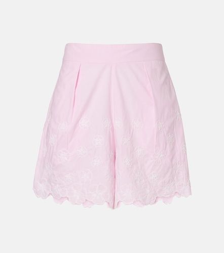 Short en coton à broderies - Juliet Dunn - Modalova