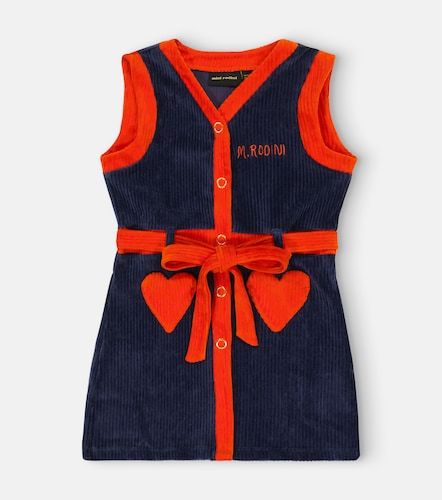 Robe en velours côtelé de coton mélangé - Mini Rodini - Modalova