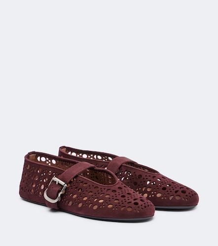 Alaïa Ballerines Vienne en daim - Alaia - Modalova
